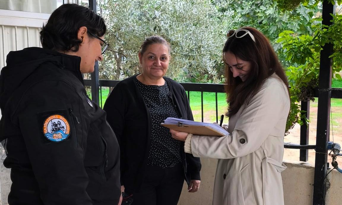 E-devlet alt yapısına yönelik adres kayıt çalışması Gazimağusa’da sürüyor