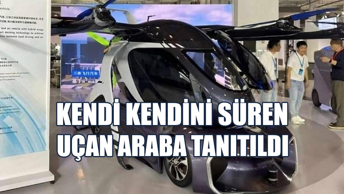 Çinli Otomotiv Devi, Uçan Arabasını Tanıttı