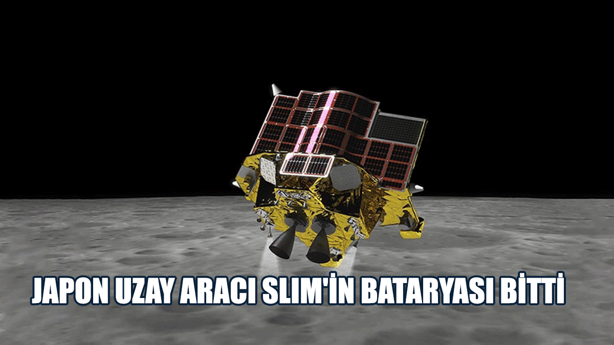 Ay'a Başarıyla İnen Japonya'nın "SLIM" Aracının Bataryası Bitti