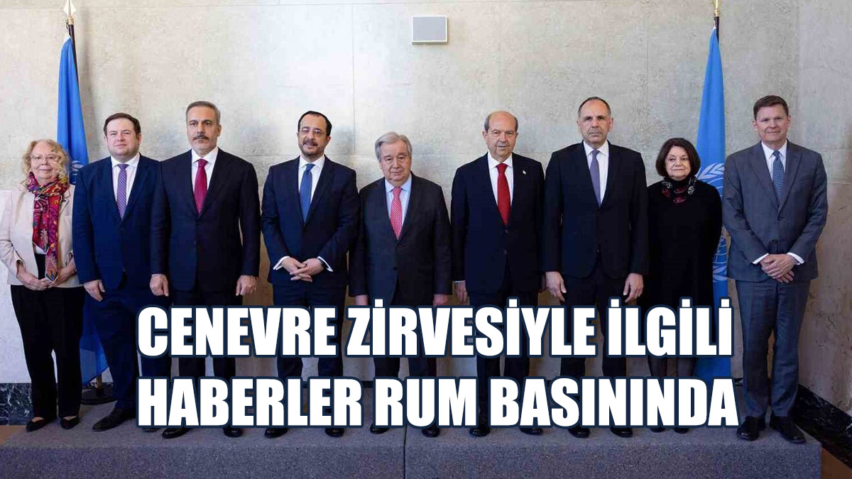 Kıbrıs Konferansı Rum Basınında Geniş Yer Buldu