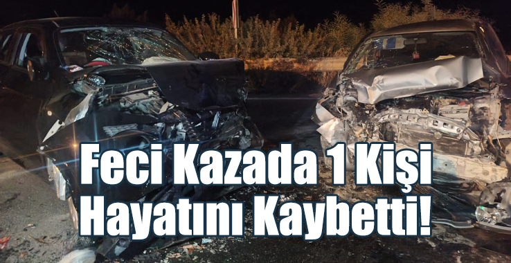 Feci Kazada 1 Kişi Hayatını Kaybetti