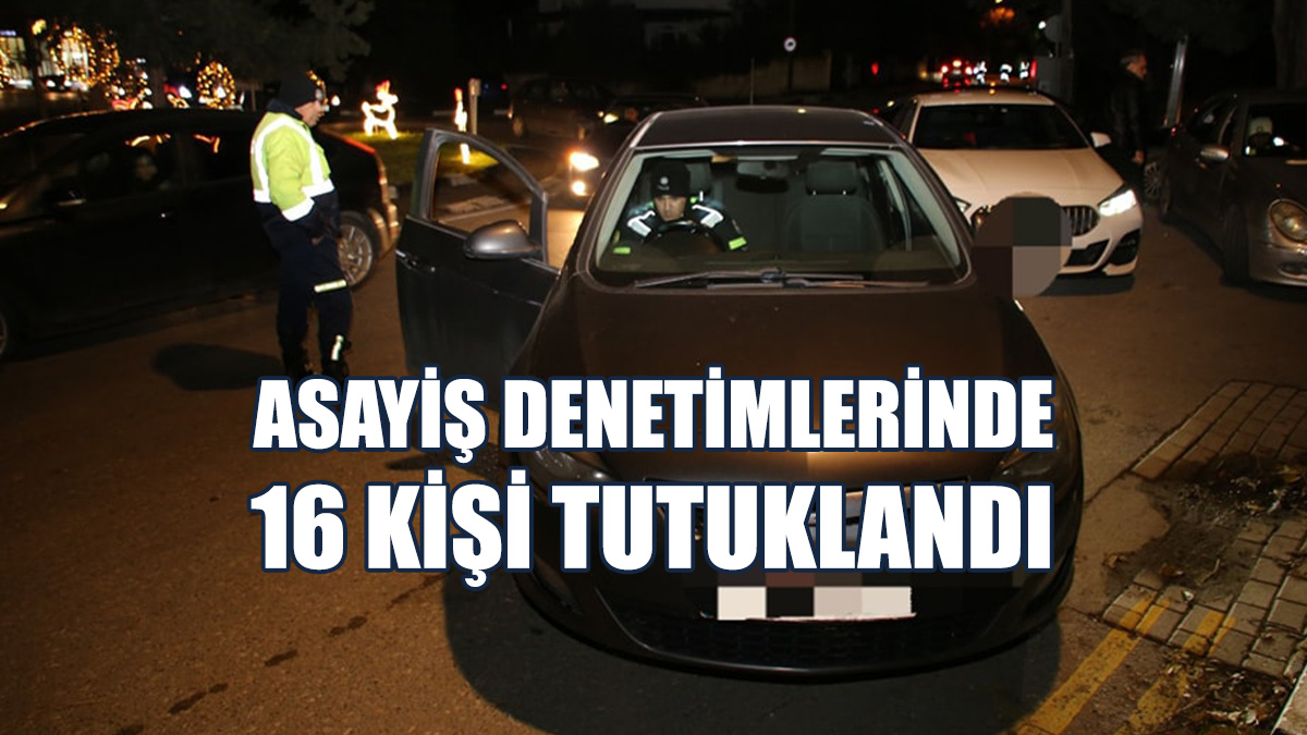 Polis Ekipleri Yeni Yıl Kutlamalarında 24 Saat Kesintisiz Görev Yaptı