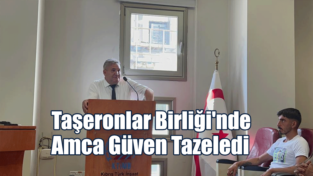 Taşeronlar Birliği'nde Amca Güven Tazeledi