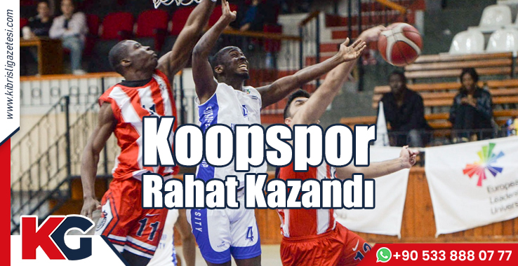 Koopspor Rahat Kazandı