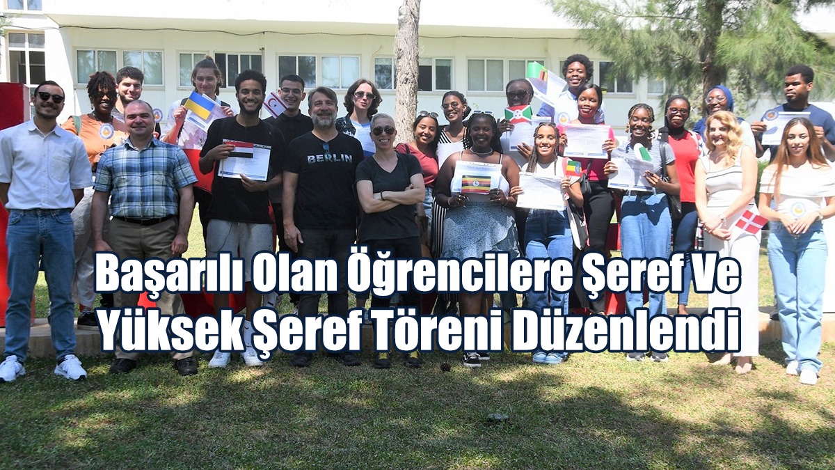 Başarılı Olan Öğrencilere Şeref Ve Yüksek Şeref Töreni Düzenlendi