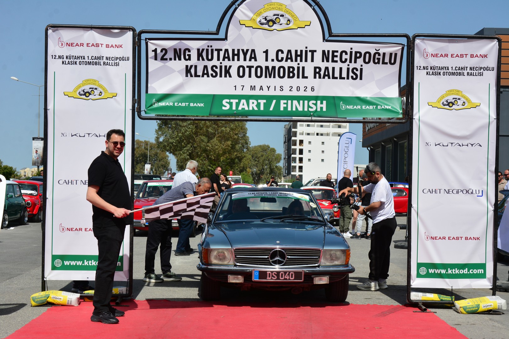 Klasik otomobil rallisi yapıldı