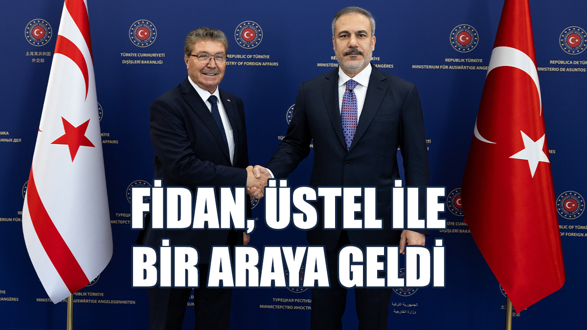 TC Dışişleri Bakanı Fidan, Başbakan Üstel İle Bir Araya Geldi