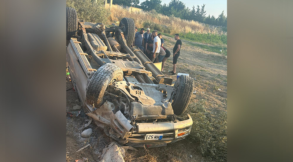 Alkollü sürücü takla attı: 2 kişi yaralandı