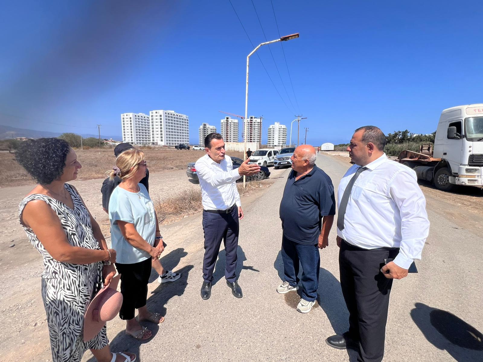 Gaziveren Sahil Yolu yeniden açılıyor