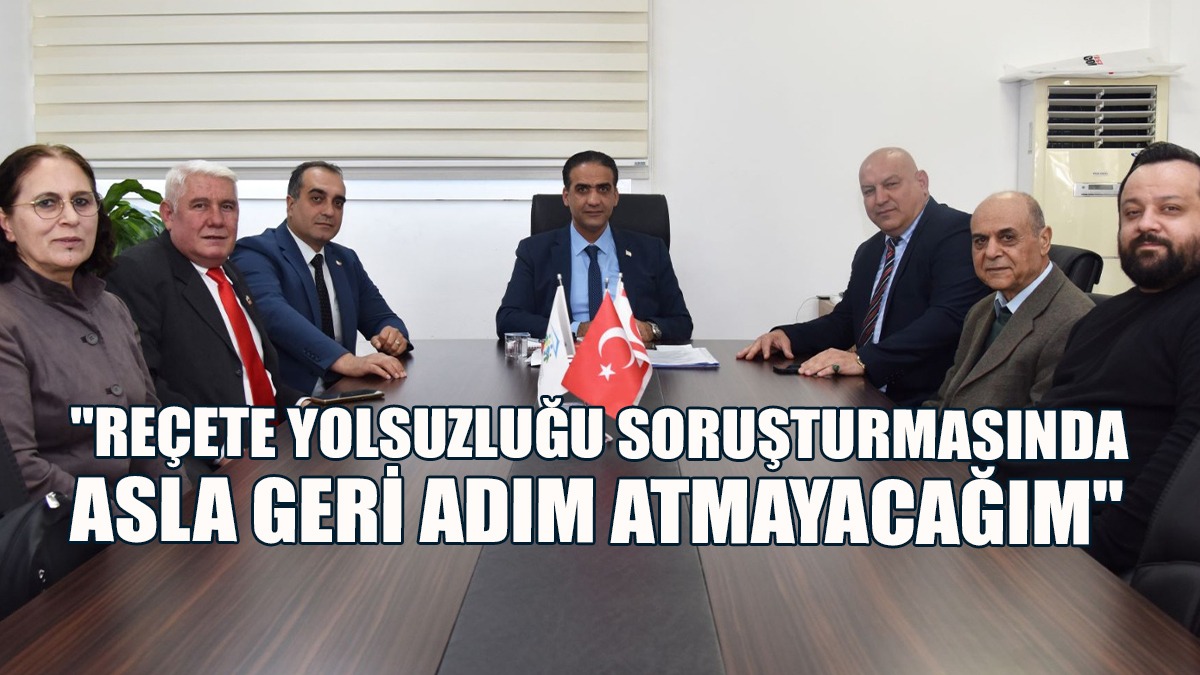 Gardiyanoğlu: Reçete Yolsuzluğu Soruşturmasında Asla Geri Adım Atmayacağım