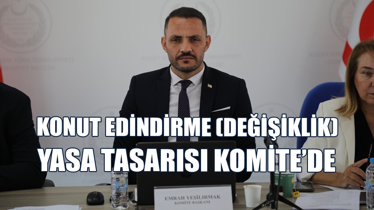 Cumhuriyet Meclisi, İdari, Kamu ve Sağlık İşleri Komitesi Toplandı