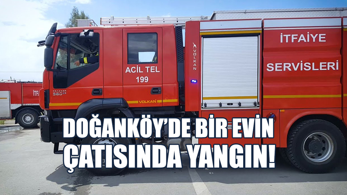 Doğanköy'de Yangın...