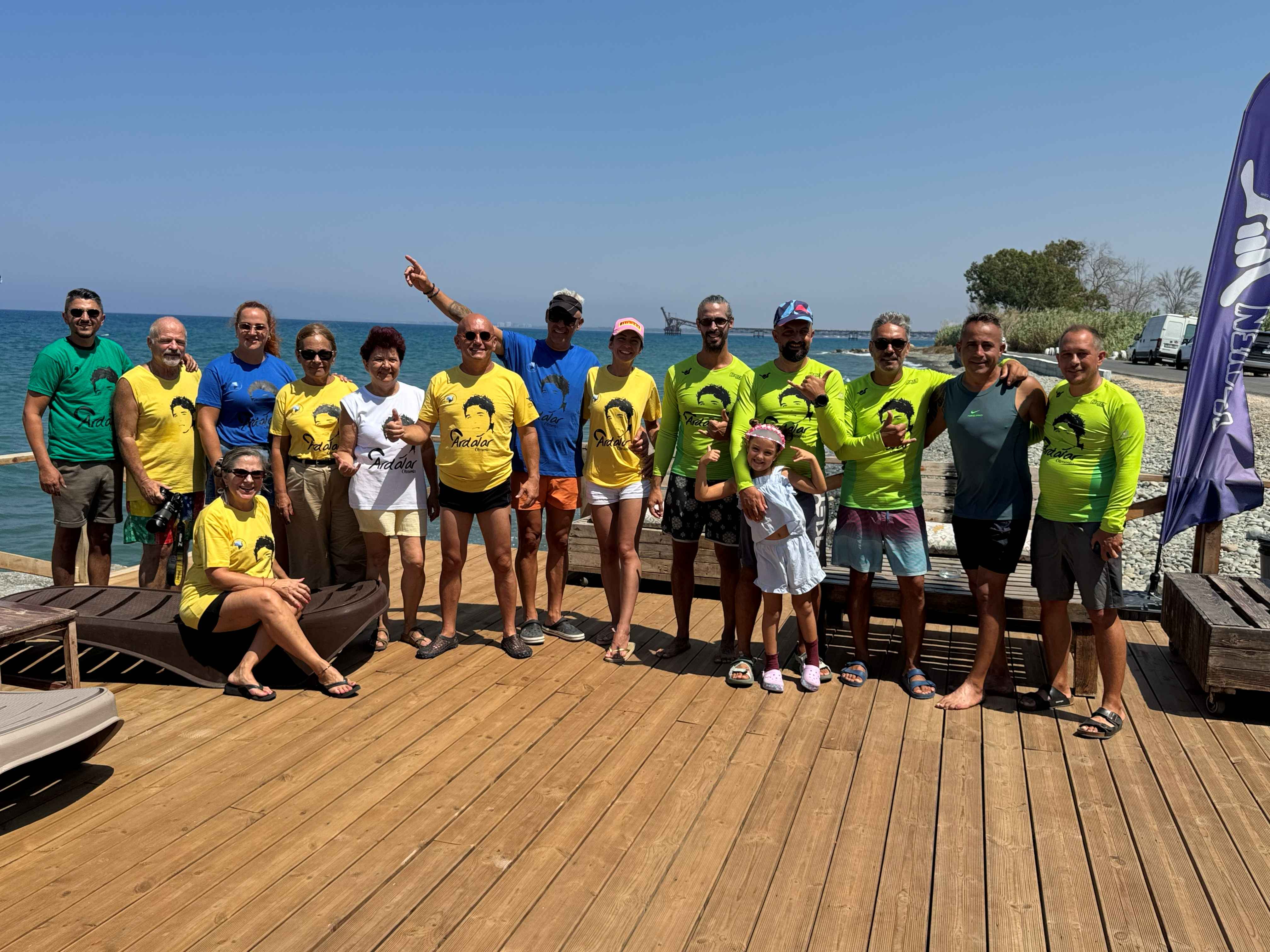 Arda Erkan, kite surf etkinliği ile anıldı