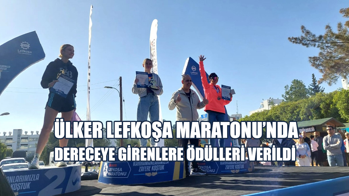 Derece Giren Koşuculara Ödülleri Verildi