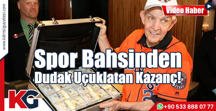 Spor Bahsinden Dudak Uçuklatan Kazanç!