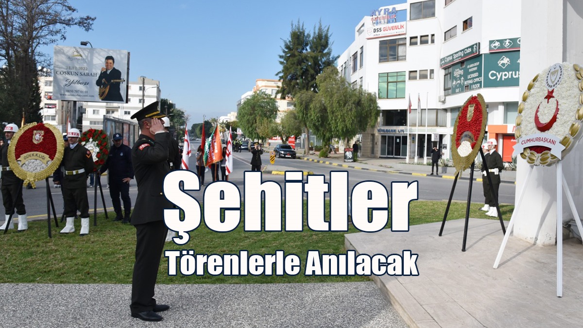 Şehitler 24-25 Aralık Tarihlerinde Düzenlenecek Törenlerle Anılacak