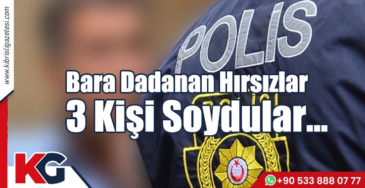 Girne’de Eğlence Mekanında 3 Kişi Soydular…