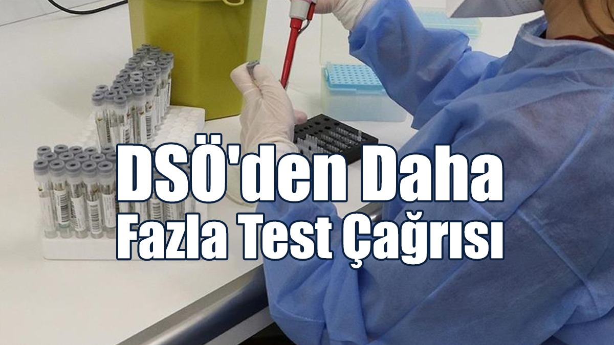 DSÖ'den Daha Fazla Test Çağrısı