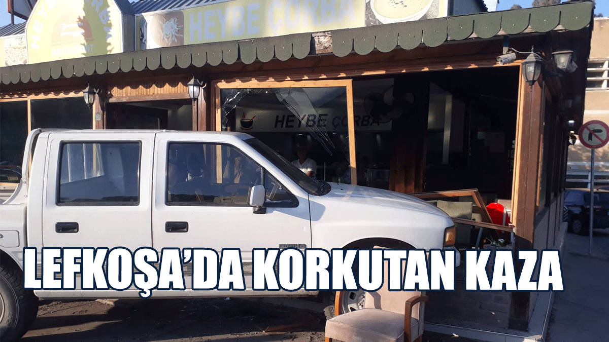 Lefkoşa’da Trafik Kazası: 1 Yaralı