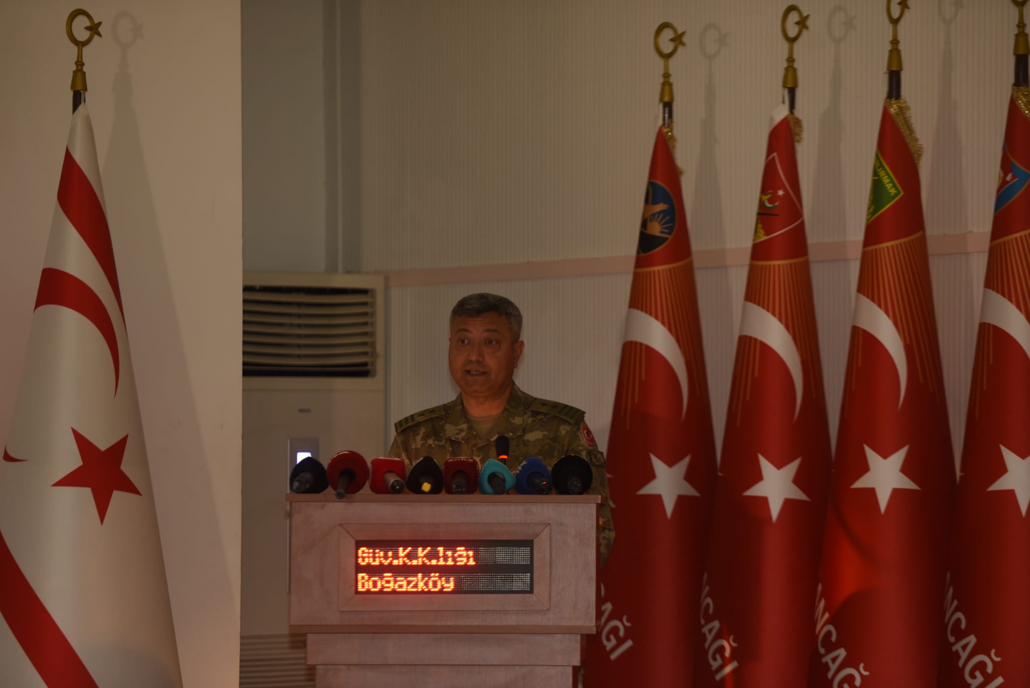 Şehit Teğmen Caner Gönyeli Tatbikatı için brifing verildi