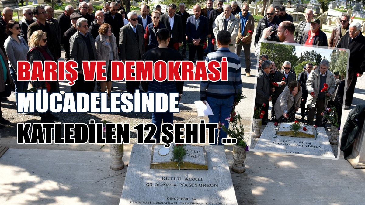 Demokrasi Şehitleri Anıldı