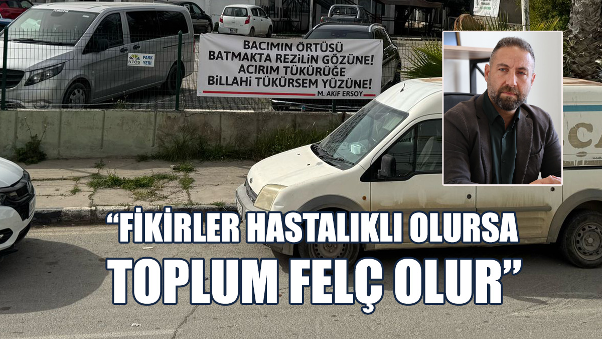 Maviş, Atatürk Sözleri İle Pankarta Cevap Verdi