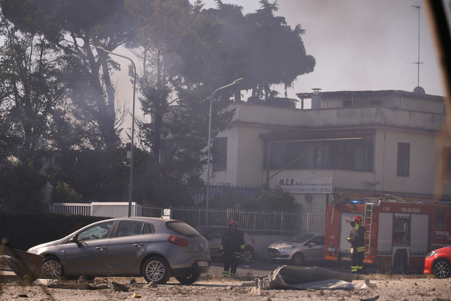 Roma'da akaryakıt istasyonundaki patlamada en az 40 kişi yaralandı
