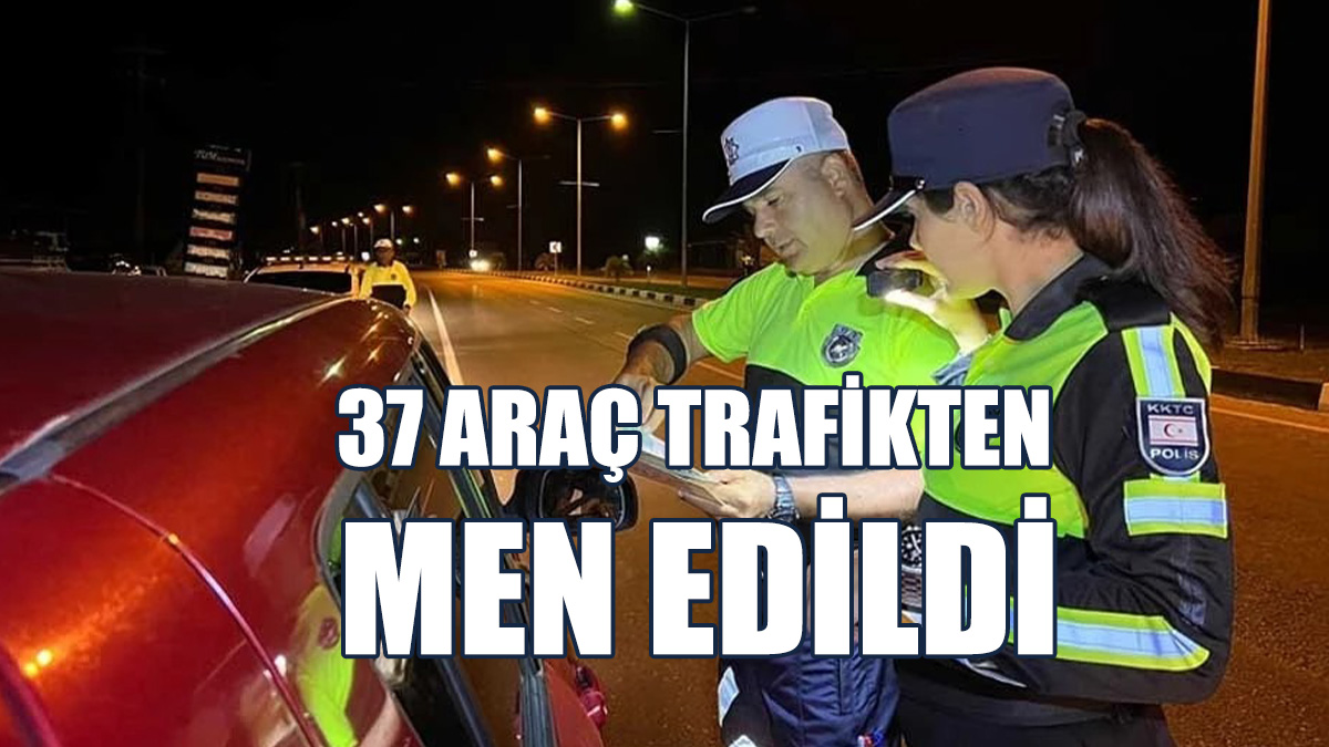 Trafik Denetimlerinde 377 Sürücü Rapor Edildi