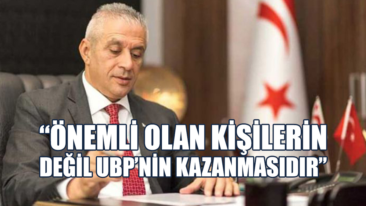 Taçoy: Kazanlar Da Kaybedenler De UBP’lidir