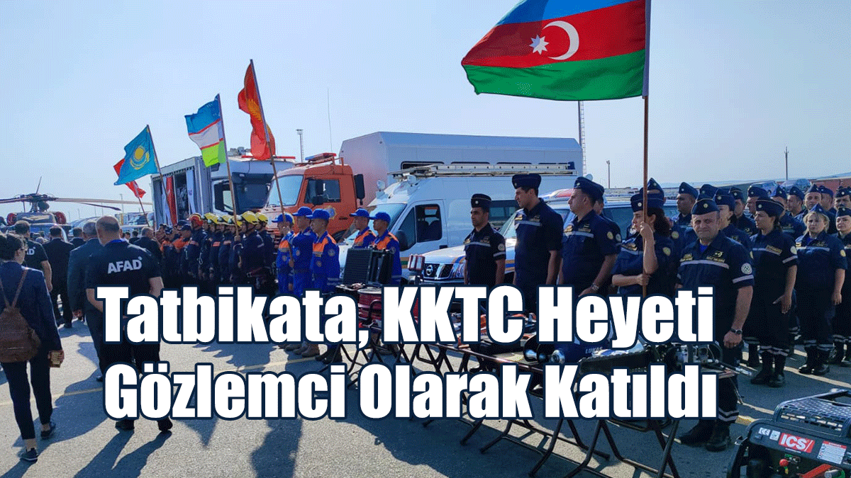 Karaca, Azerbaycan’daki TDT Afet Ve Acil Durumlar Yönetimi 2.Bakanlar Toplantısına Katıldı