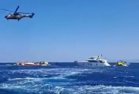 Girne açıklarında yolcu gemisi battı: 267 kişi için kurtarma çalışması sürüyor