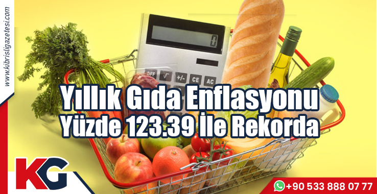 Yıllık Gıda Enflasyonu Yüzde 123.39 İle Rekorda!