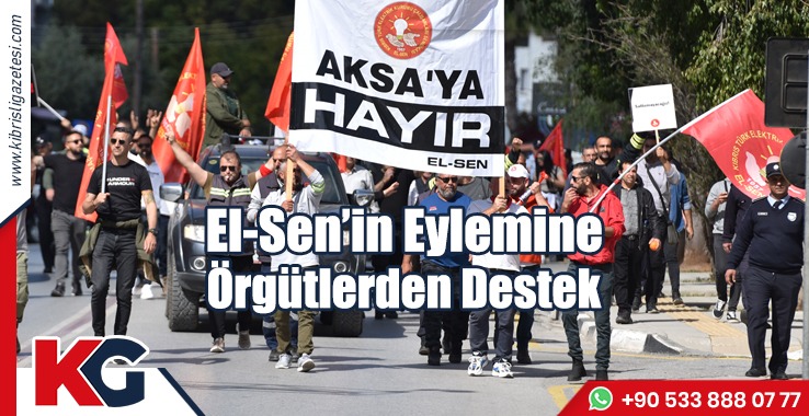 El-Sen’in Eylemine Örgütlerden Destek