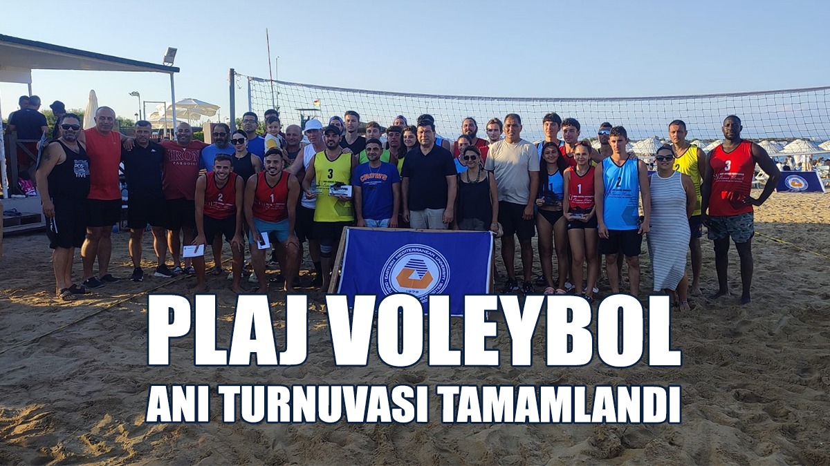 DAÜ Osman Maraşlı Plaj Voleybol Anı Turnuvası Tamamlandı