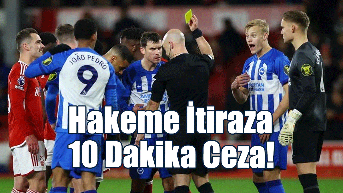 Hakeme İtiraza 10 Dakika Ceza!