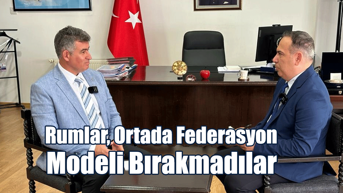 Türkiye’nin Lefkoşa Büyükelçisi Feyzioğlu: Rumlar, Ortada Federasyon Modeli Bırakmadılar