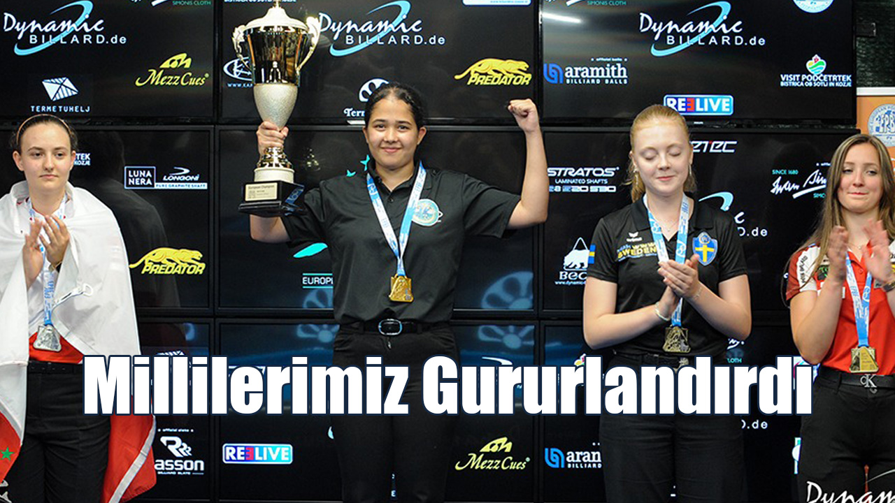 Millilerimiz Gururlandırdı