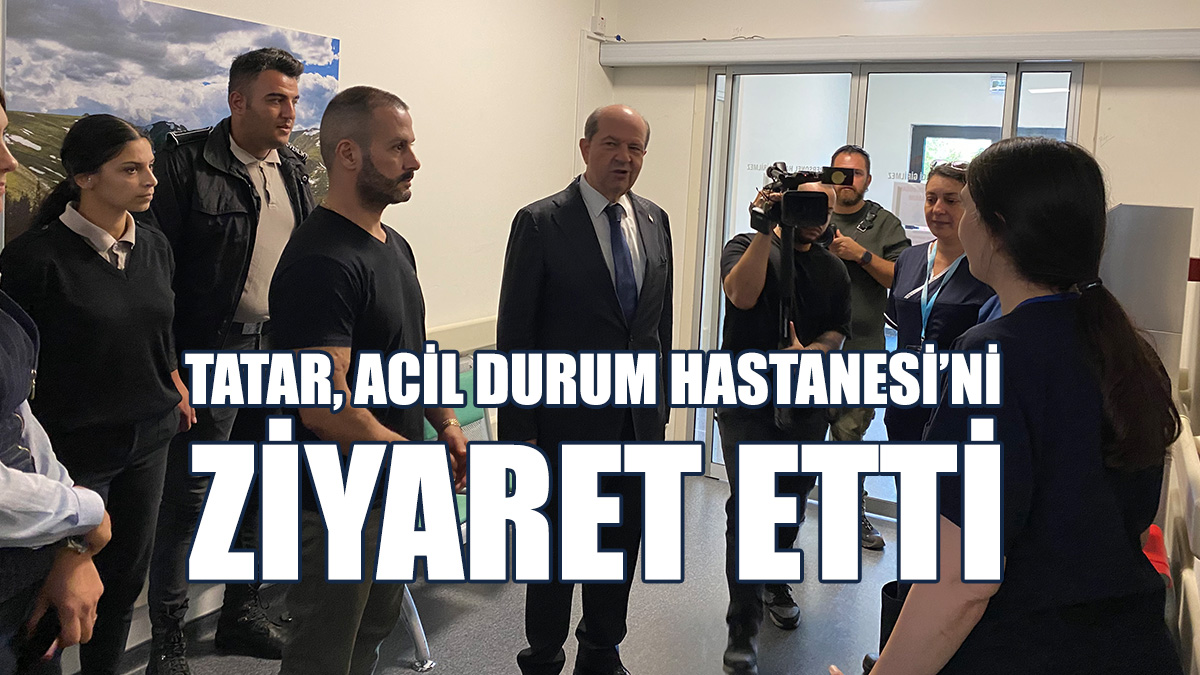 Tatar, Doktor Ve Hemşirelerle Görüştü