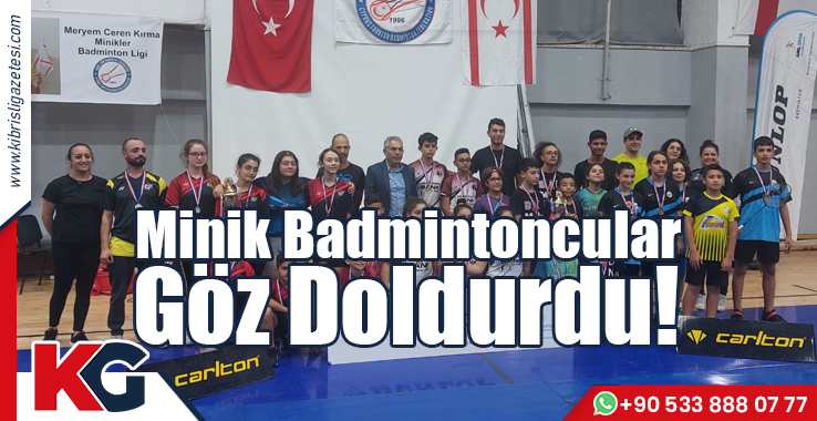 Minik Badmintoncular Göz Doldurdu!