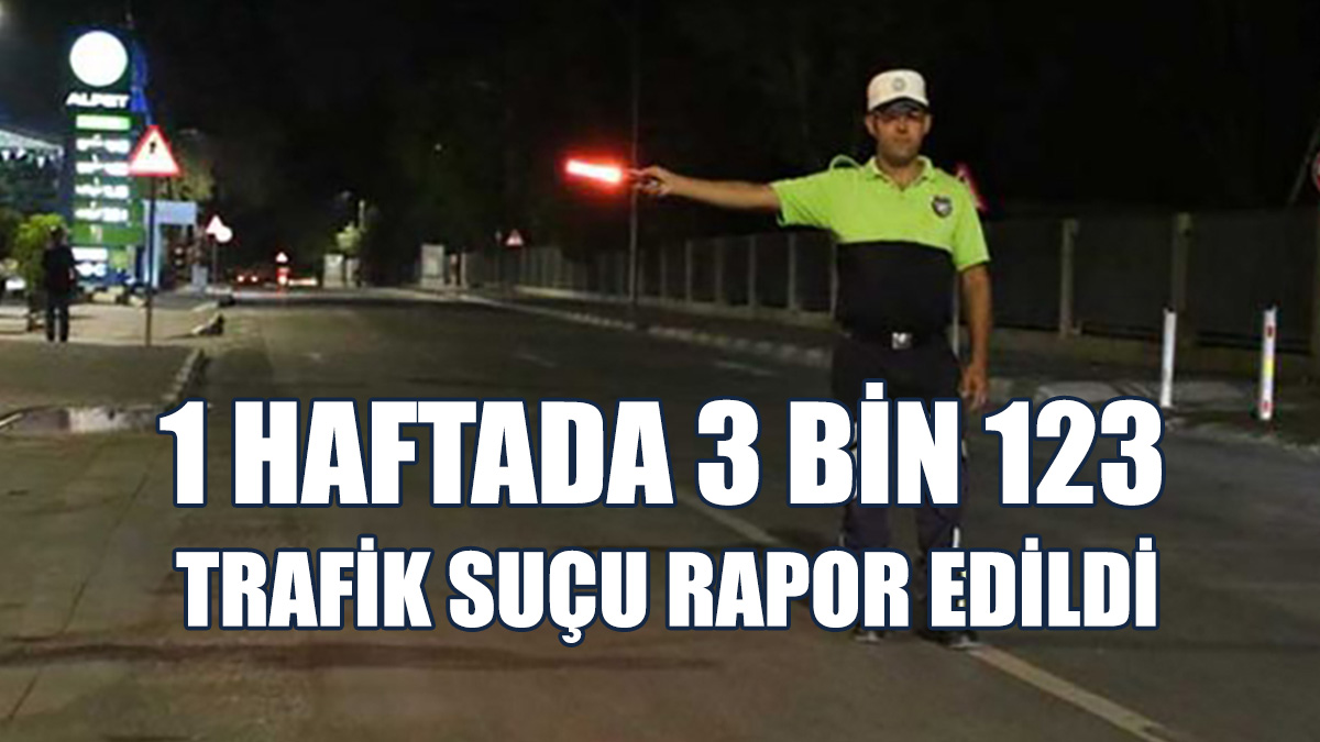 224 Araç Trafikten Men Edildi