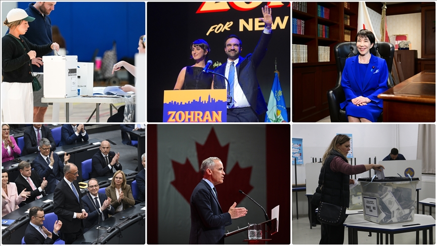 2025'teki seçimler dünyada siyasi manzarayı yeniden şekillendirdi