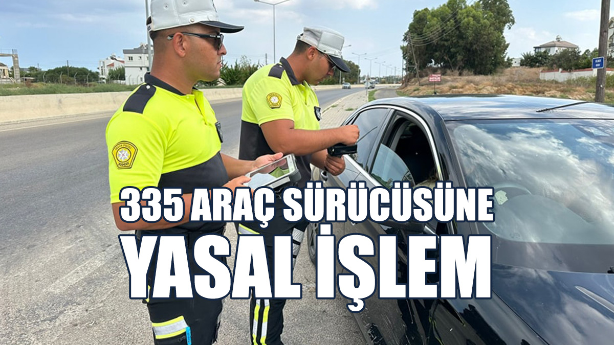 Bin 900 Araç Sürücüsü Kontrol Edildi
