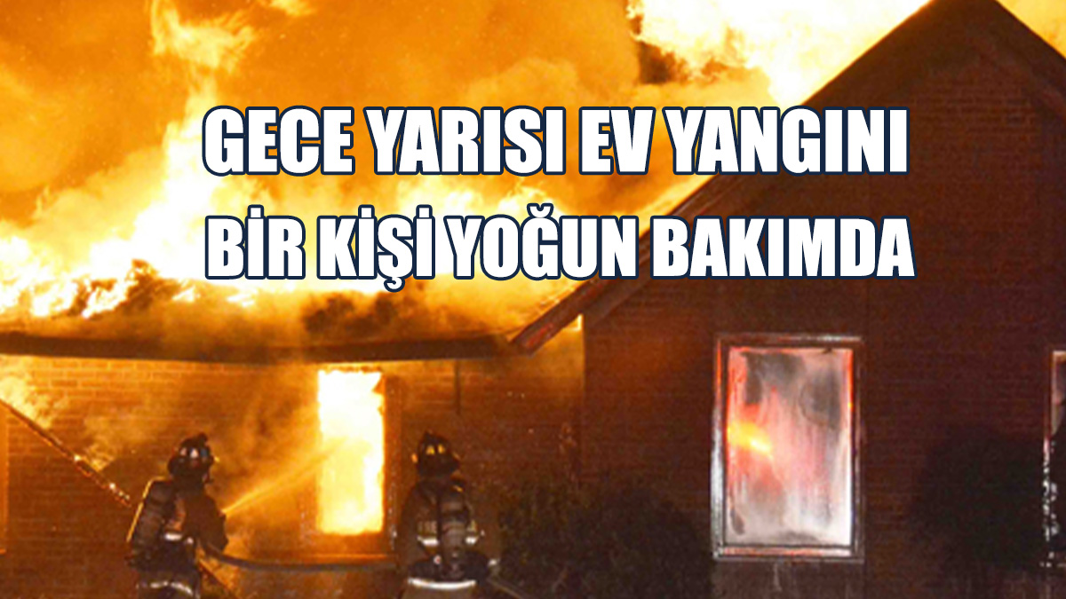 Boltaşlı’da Ev Yangını...