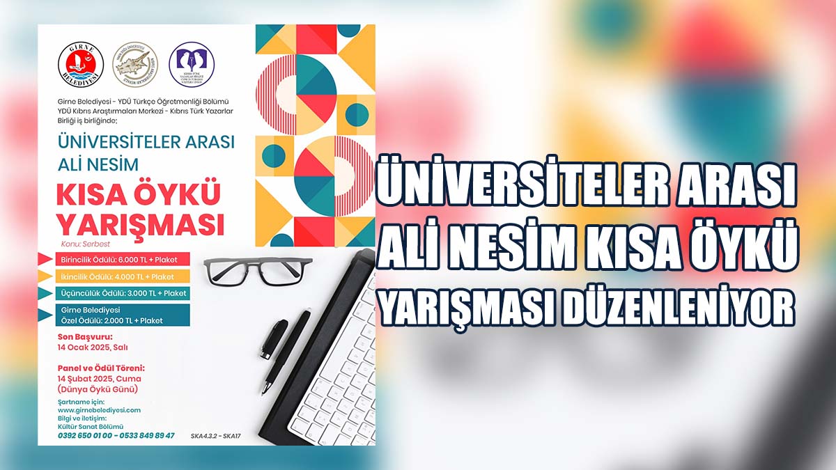 Üniversiteler Arası Ali Nesim Kısa Öykü Yarışması Düzenleniyor