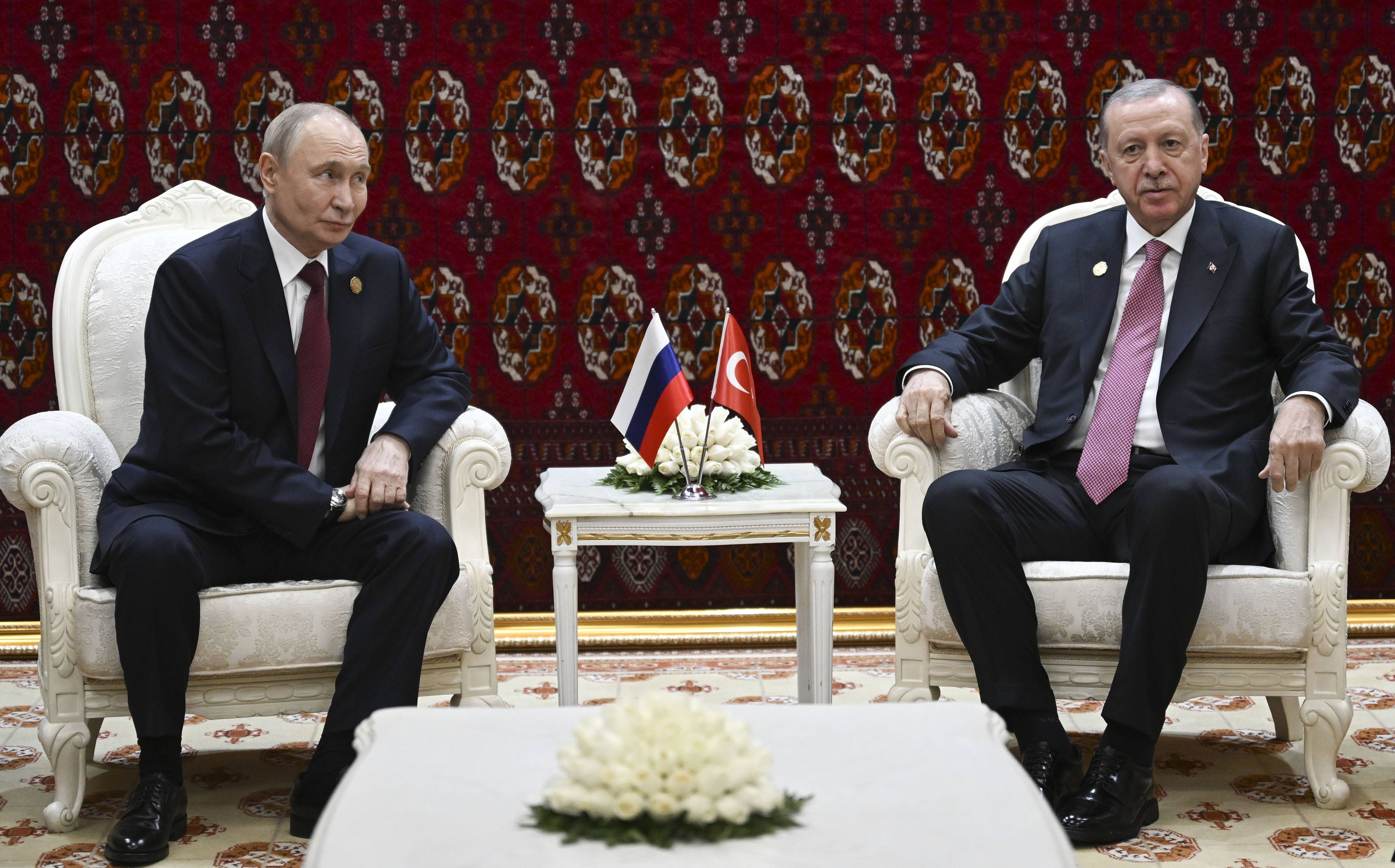 Erdoğan, Putin ile görüştü