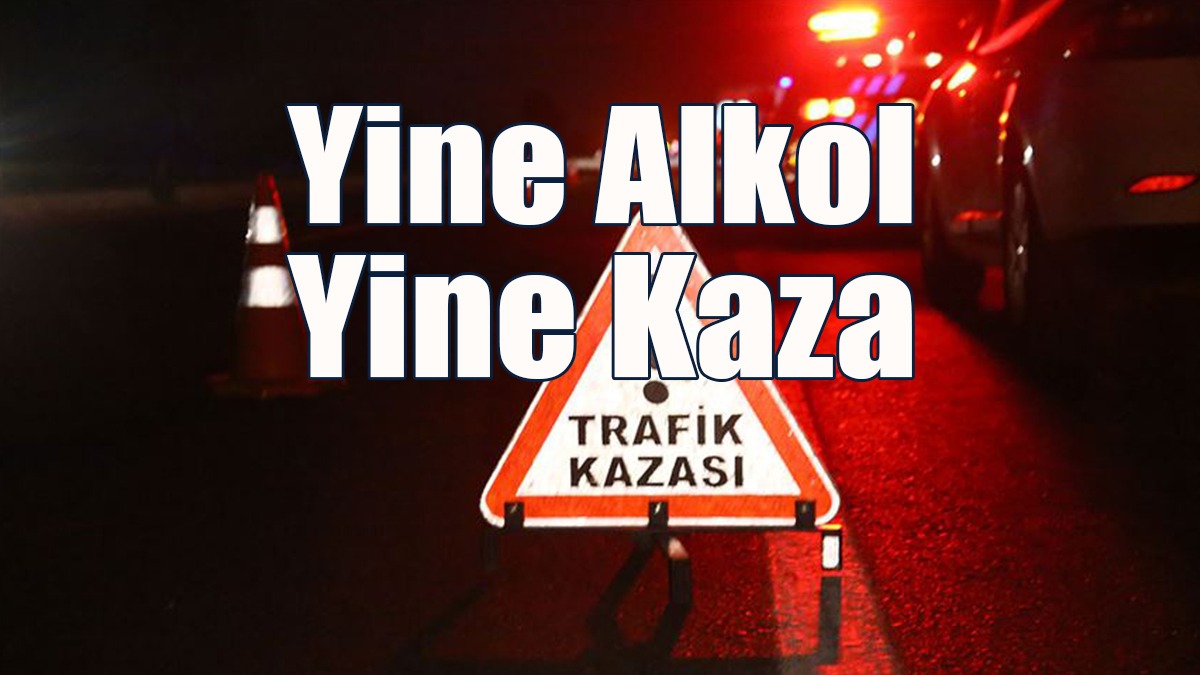 Sürücü 142 Promil Alkollü Çıktı