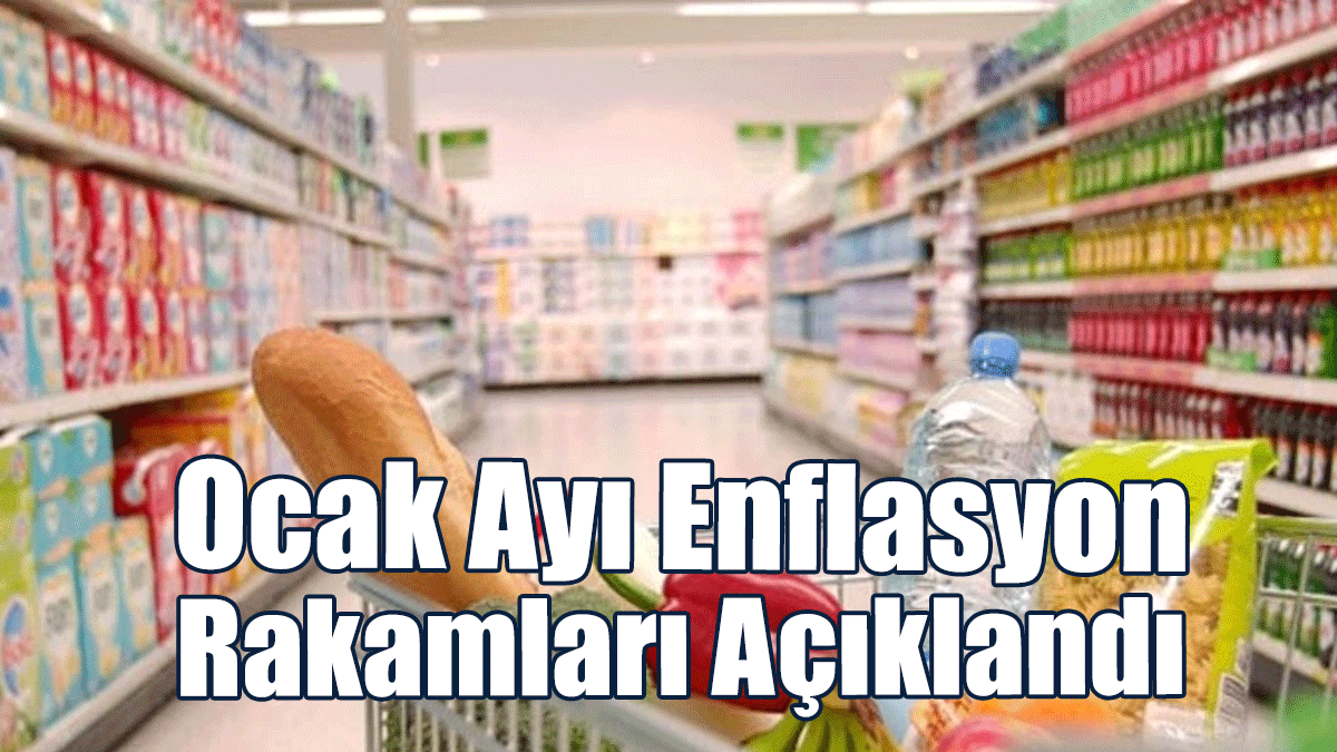 Türkiye’de Ocak Ayı Enflasyon Rakamları Açıklandı
