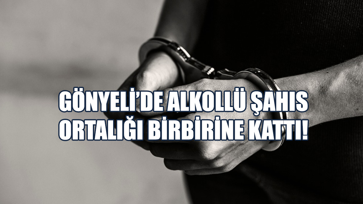 Gönyeli'de Sarhoşluk, Kasti Hasar Ve Darp!