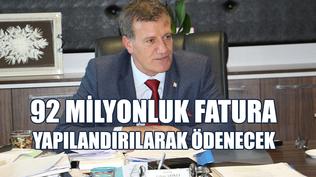 Arıklı’dan, Ercan'ın Elektrik Borcu İle İlgili Açıklama