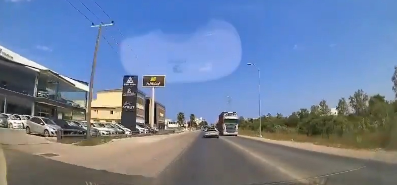 Trafik güvenliğini tehlikeye atan sürücüye ağır ceza
